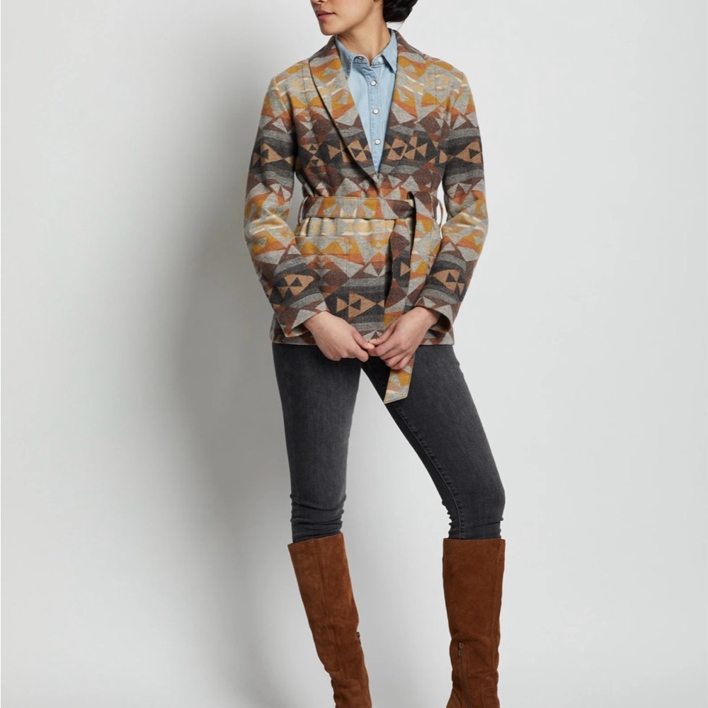 Pendleton Wool Wrap Coat - Medium - New with tags